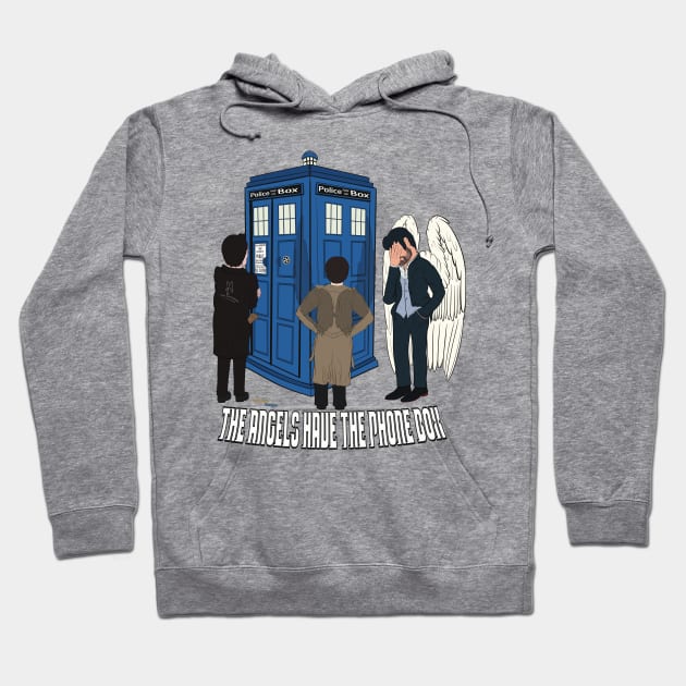 The Angels Have The ‘Phone Box’ Hoodie by tygerwolfe